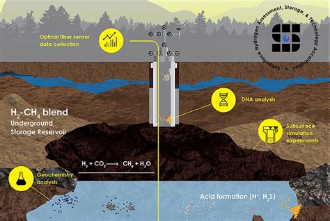 Viability Of Large Scale Hydrogen Storage In Geologic Formations