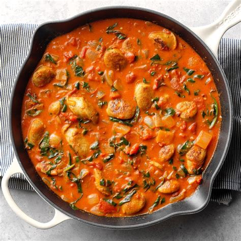 Sausage Tomato Coconut Curry In 2020 Coconut Curry Recipes Coconut