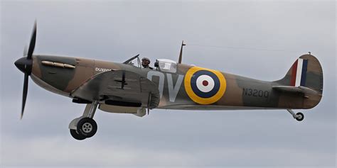 G Cfgj N Qv Supermarine Spitfire Mk A Duxford St June Flickr