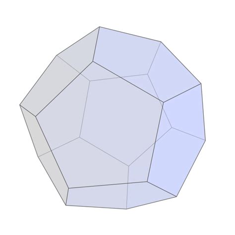 Dodecahedron Vector At Collection Of Dodecahedron