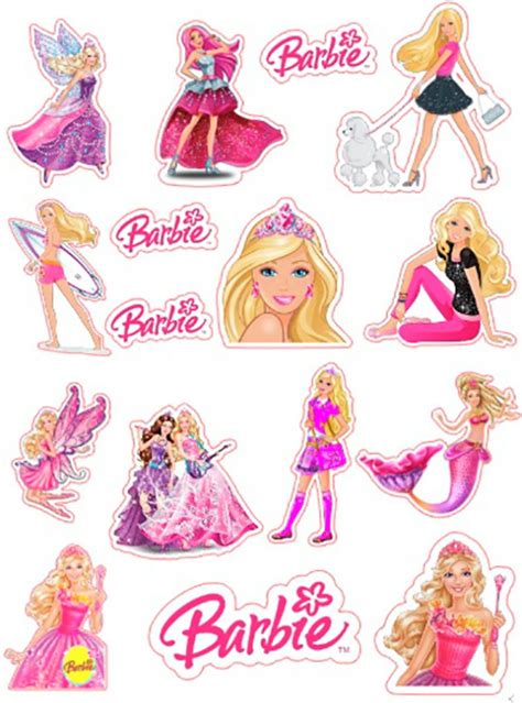 Fotos De Nfs Em Topo De Bolo Barbie Png Bolo Barbie Barbie Cake