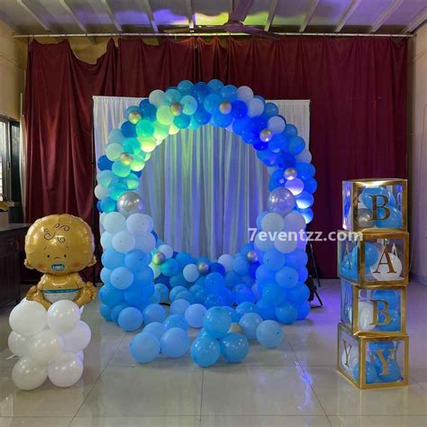 Colorful Naming Ceremony Backdrop Decoration