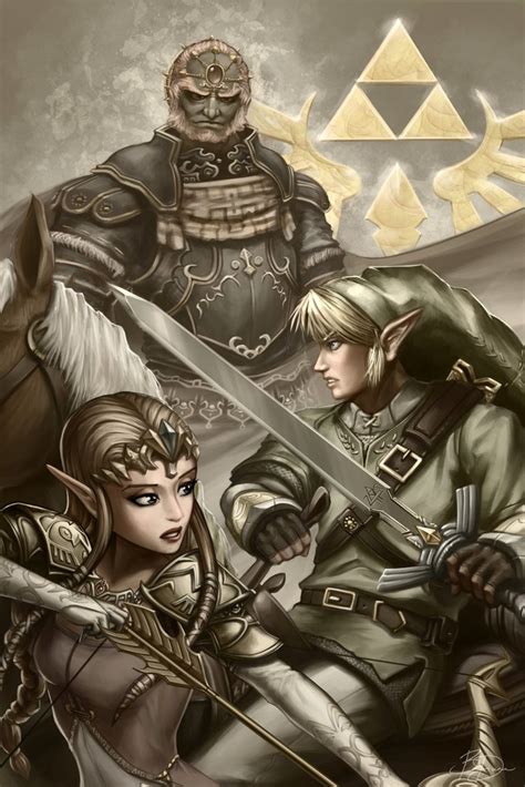 Zelda Twilight Princess Art