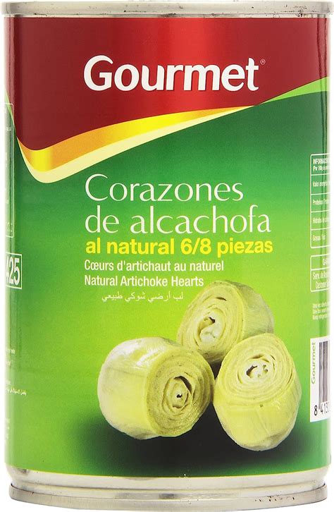 Marca Blanca Gourmet Corazones De Alcachofa Al Natural G Amazon