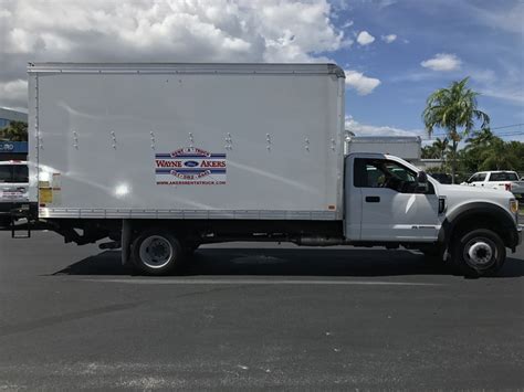 16 Box Truck With Lift Gate Akers Truck Rental