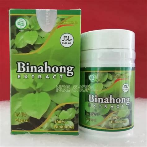 Kapsul Ekstrak Extract Daun Binahong Ash Shihhah Original Multikhasiat