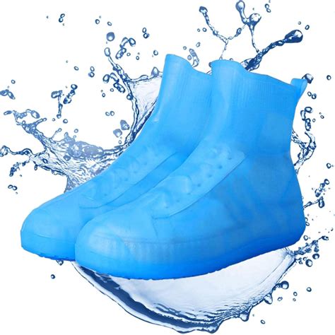 Capa De Silicone Para Sapato - Capa De Chuva Em Silicone Reutilizável Para Sapato Antiderrapante Cano ...
