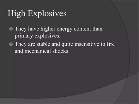 Explosives Ppt