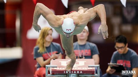 Indiana Swim Dive On Twitter Recap No Hoosiers Split At No