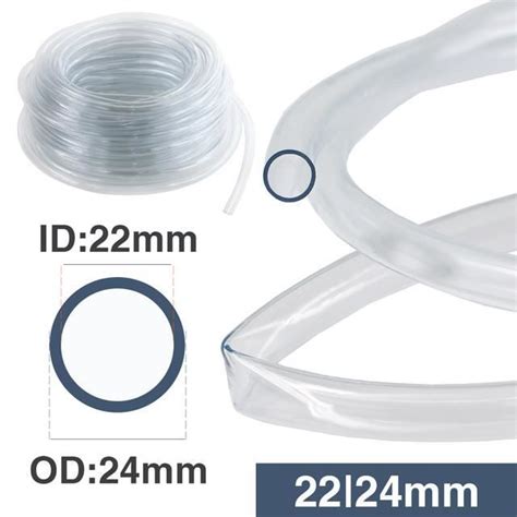 Tuyau L Mm Meter Tuyaux En Plastique Pvc Transparent Tube De