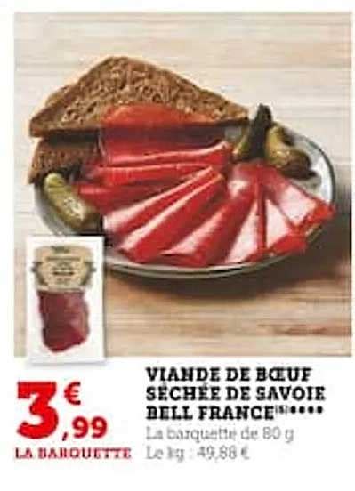 Promo Viande De Boeuf S Ch E De Savoie Bell France Chez Hyper U