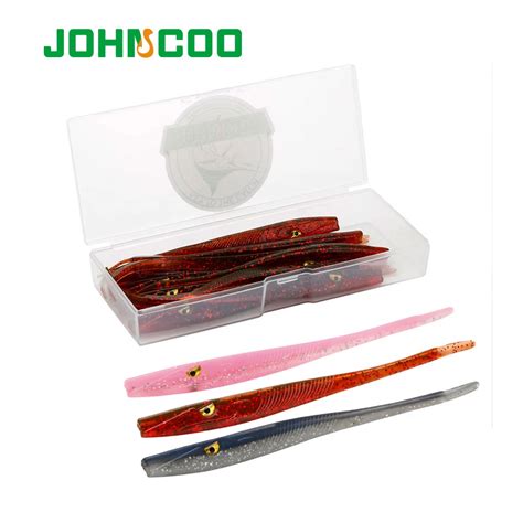 Johncoo Isca De Pesca De Silicone Macio Isca Wobblers Pesca Wobblers