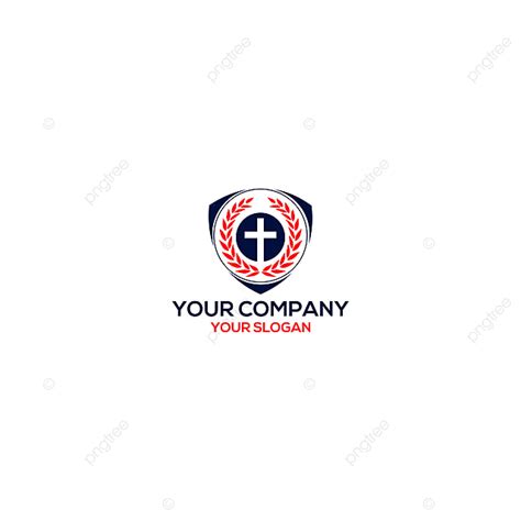 shield church logo design vector template     pngtree