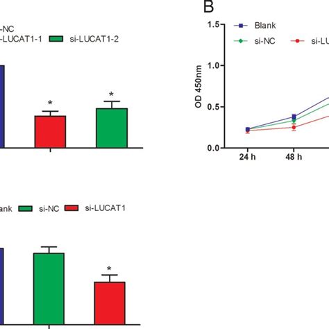 Downregulation Of Lucat1 Inhibited Glioma Cell Proliferation And