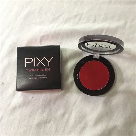 Pixy Twin Blush Stunning Red Cream Blush Bisa Dipakai Sbg Lipstik