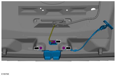 Ford Fiesta Luggage Compartment Lid Latch Removal And Installation