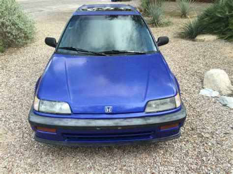 1989 Honda Civic Si - A Rare Model In Great Condition From Trusted ...