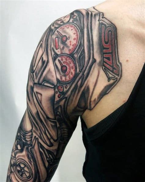 40 Subaru Tattoo Ideas For Men - Automotive Designs