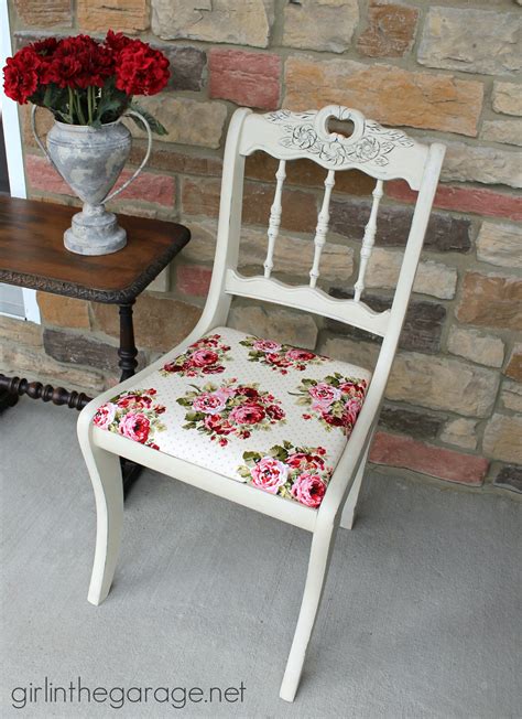 Shabby Chic Chair Makeover Girl In The Garage®