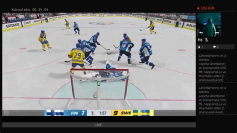 PrOtect TeSt 93 LIVE NHL 20 Suomi Vs Ruotsi 2020 YouTube