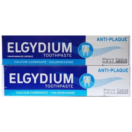 Elgydium Anti Plaque Toothpaste Chlorhexidine X Ml