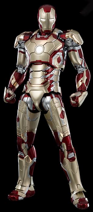 Iron Man Mark 42 Dlx Collectible Figure Threezero Avengers Infinity