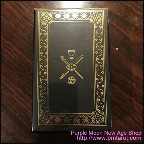 Purple Moon Golden Thread Tarot Deck 2nd Edition