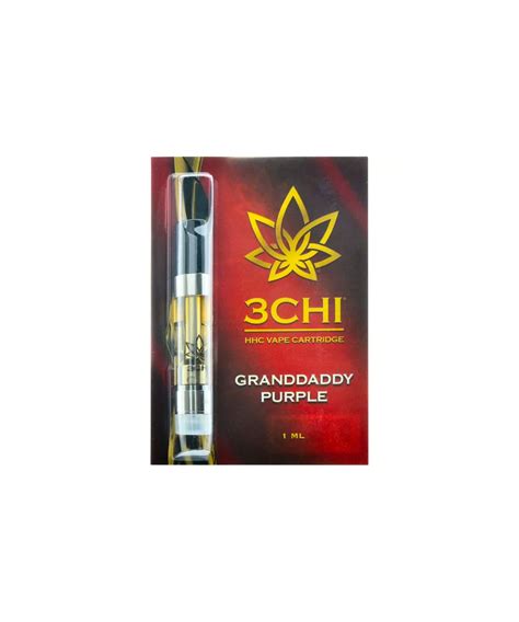 3chi Hhc Cart Granddaddy Purple 1ml Artisan Vapor And Cbd L Vape Shop L