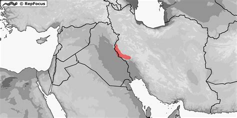 Distribution of Pseudocerastes urarachnoides / RepFocus