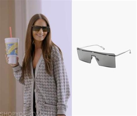 Real Housewives Of Salt Lake City Season 3 Episode 1 Lisa S Square Rim Sunglasses Shop Your Tv