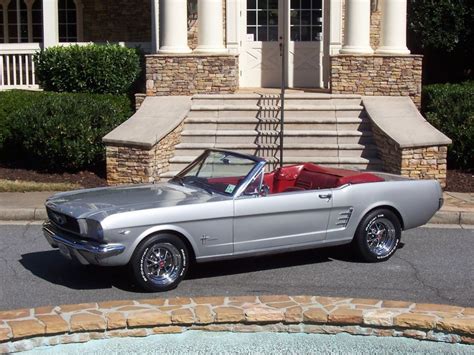 1966 Ford Mustang Silver Frost