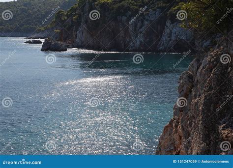 Mediterranean Azure Coves And Beautiful Bays Stock Image Image Of