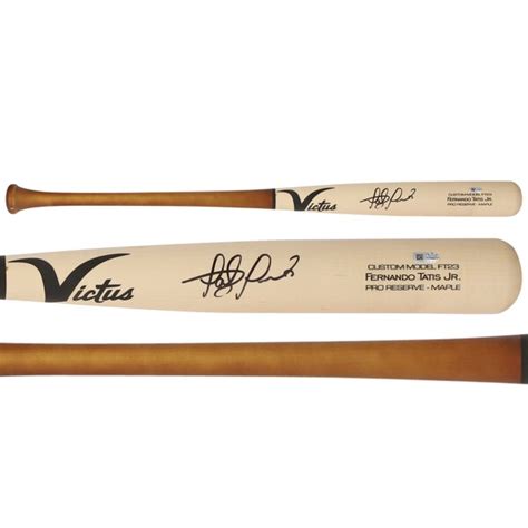 【楽天市場】フェルナンド・タティス ジュニア 直筆サインバット パドレス Mlb Authentic Autographed Victus