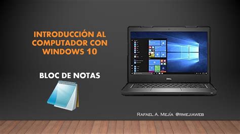 Cómo trabajar con Bloc de Notas en Windows 10 YouTube