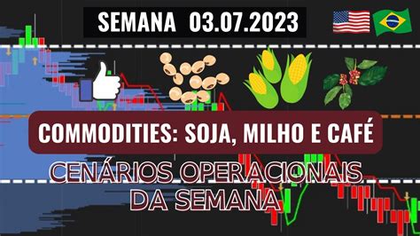 TENDENCIA Para COMMODITIES SOJA MILHO E CAFE OPERANDO MERCADOS