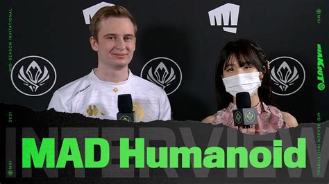 MAD Humanoid 인터뷰 05 08 2021 MSI YouTube