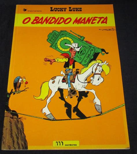 Livraria Alfarrabista Eu Ando A Ler Livro BD O Bandido Maneta Lucky