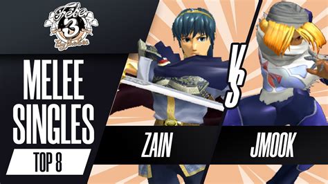 Zain Marth Vs Jmook Sheik Melee Singles Top 8 Winners Semis