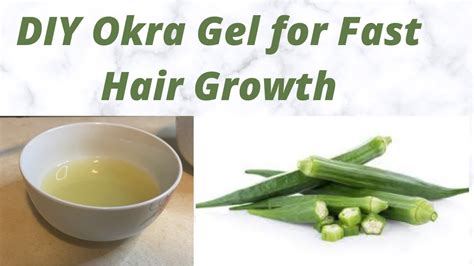 Diy Okrookra Gel For Fast Hair Growth Youtube