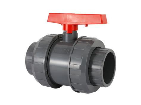 Plumbing Material Pvc Plastic Single True Union Ball Valve Ball Valve