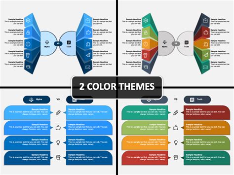 Myths Vs Truth Powerpoint And Google Slides Template Ppt Slides