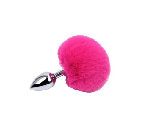 Plug Anal Cola Pomp N De Conejo Con Punta De Acero Quir Rgico Rappi