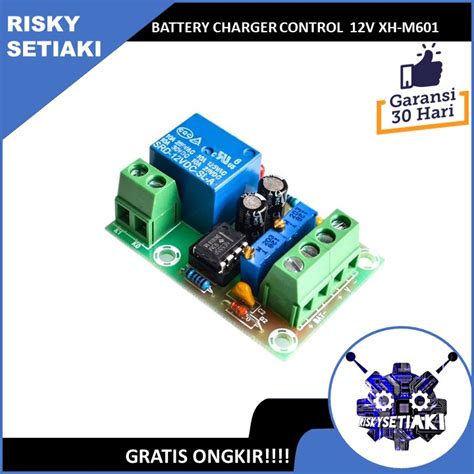 Jual Battery Charger Control Module 12v Xh M601 Pengendali Pengisian Aki Shopee Indonesia