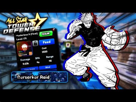 HOW TO SOLO BERSERKER RAID WITH 7 STAR GOJO All Star Tower Defense