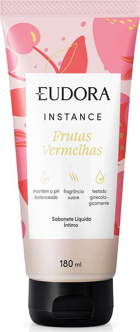 Sabonete Líquido Íntimo Instance Frutas Vermelhas 180ml Eudora