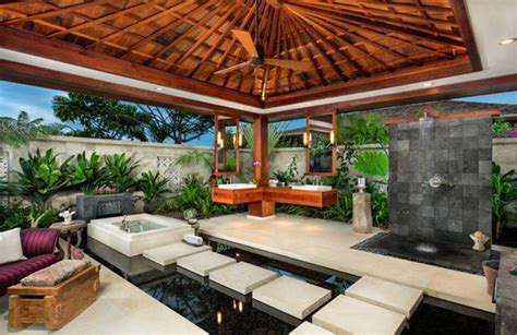 15 Beautiful Outdoor Home Spa Design Ideas