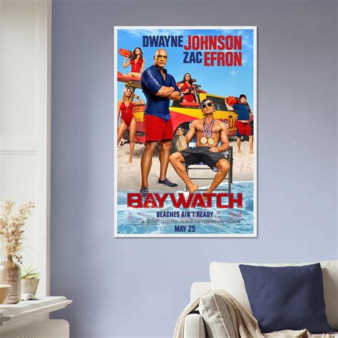 Baywatch Movie Poster, Baywatch (1989) Classic Movie Poster - Citiesbox