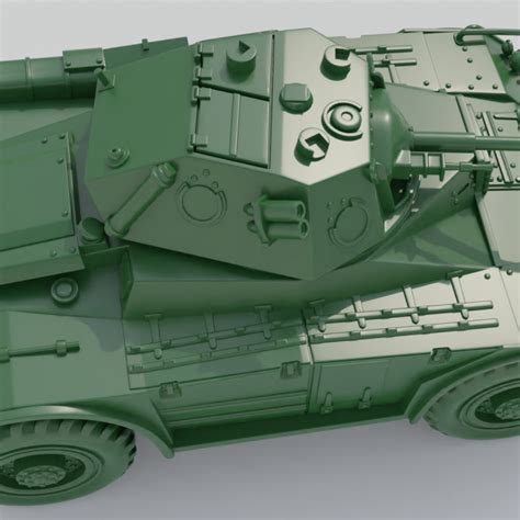 3d Printable Coventry Armoured Car Uk Ww2 By Wargame3d