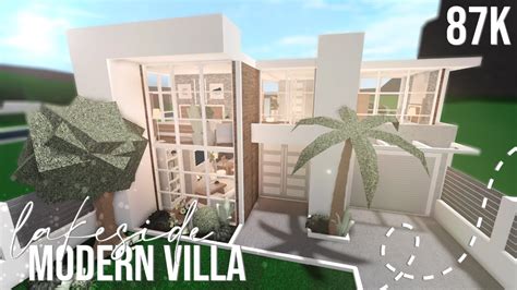 Roblox Bloxburg Modern Villa