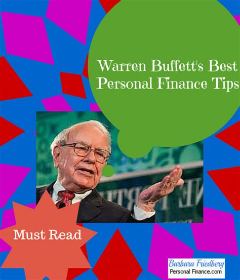 Warren Buffetts Best Personal Finance Tips